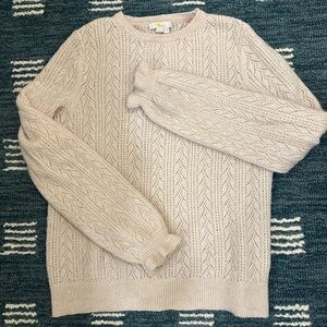 Boden Pointelle Sweater